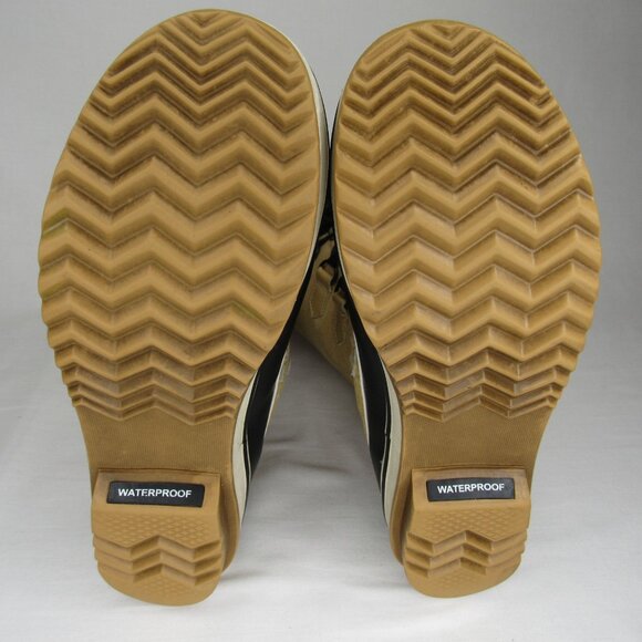 Sorel TIVOLI II HIGH Winter Boots Beige Black Women's 8 - Picture 7 of 9